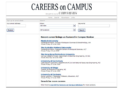 Careers on Campus
