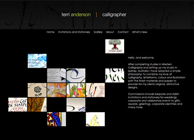 Terri Anderson Calligraphy