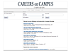 Careers on Campus
