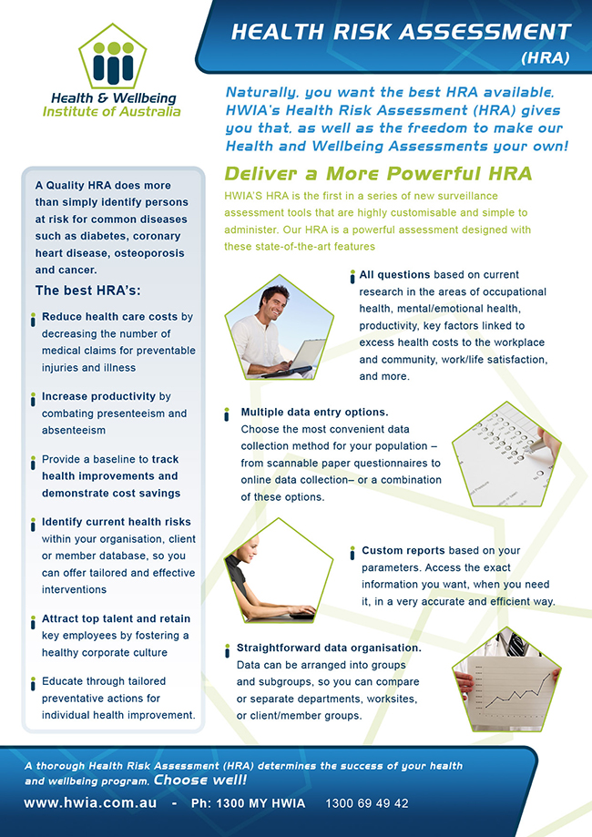 Health and Wellbeing Institute of Australia print