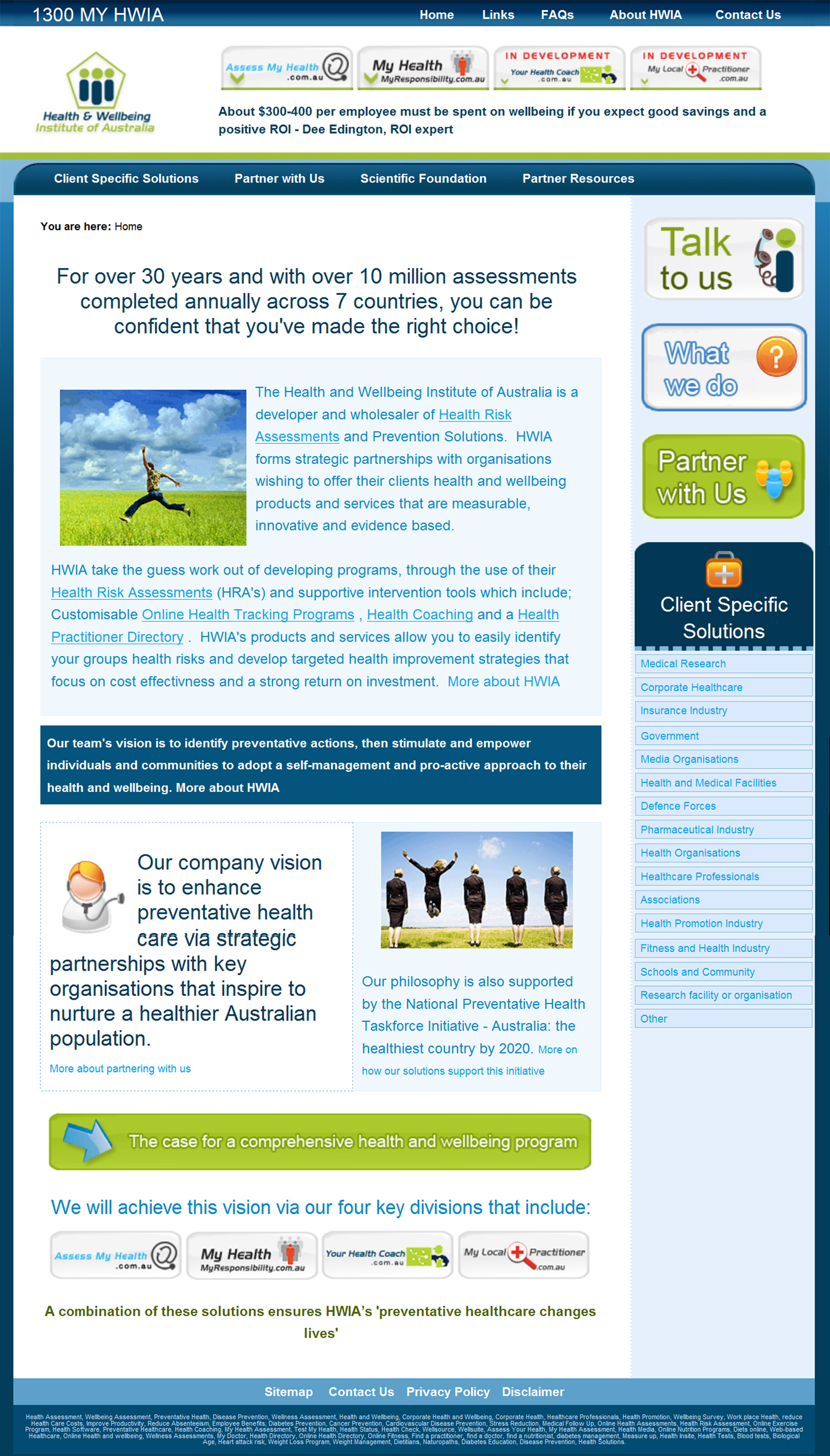 Health and Wellbeing Institute of Australia