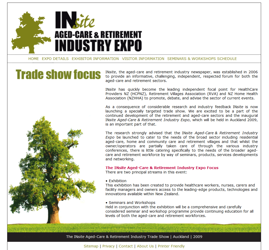 INsite Aged Care & Retirement Industry Expo