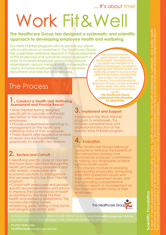 The Healthcare Group brochures - Health Expo